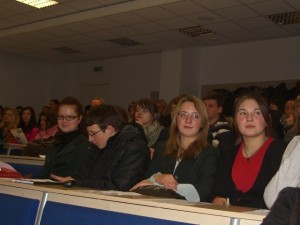 Gimnazistai ISM Verslo ir ekonomikos universitete dalyvavo Pasionarų dienoje.